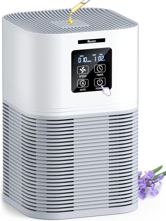 Purificador de aire, limpiador de aire para el hogar para dormitorio, - VIRTUAL MUEBLES