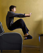 Silla reclinable para juegos sofá reclinable individual estilo carreras con