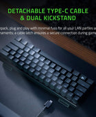 Razer Huntsman Mini, teclado para juegos reducido al 60% Los interruptores de