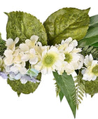 Botín de flores artificiales para bodas, festones artificiales de primavera - VIRTUAL MUEBLES