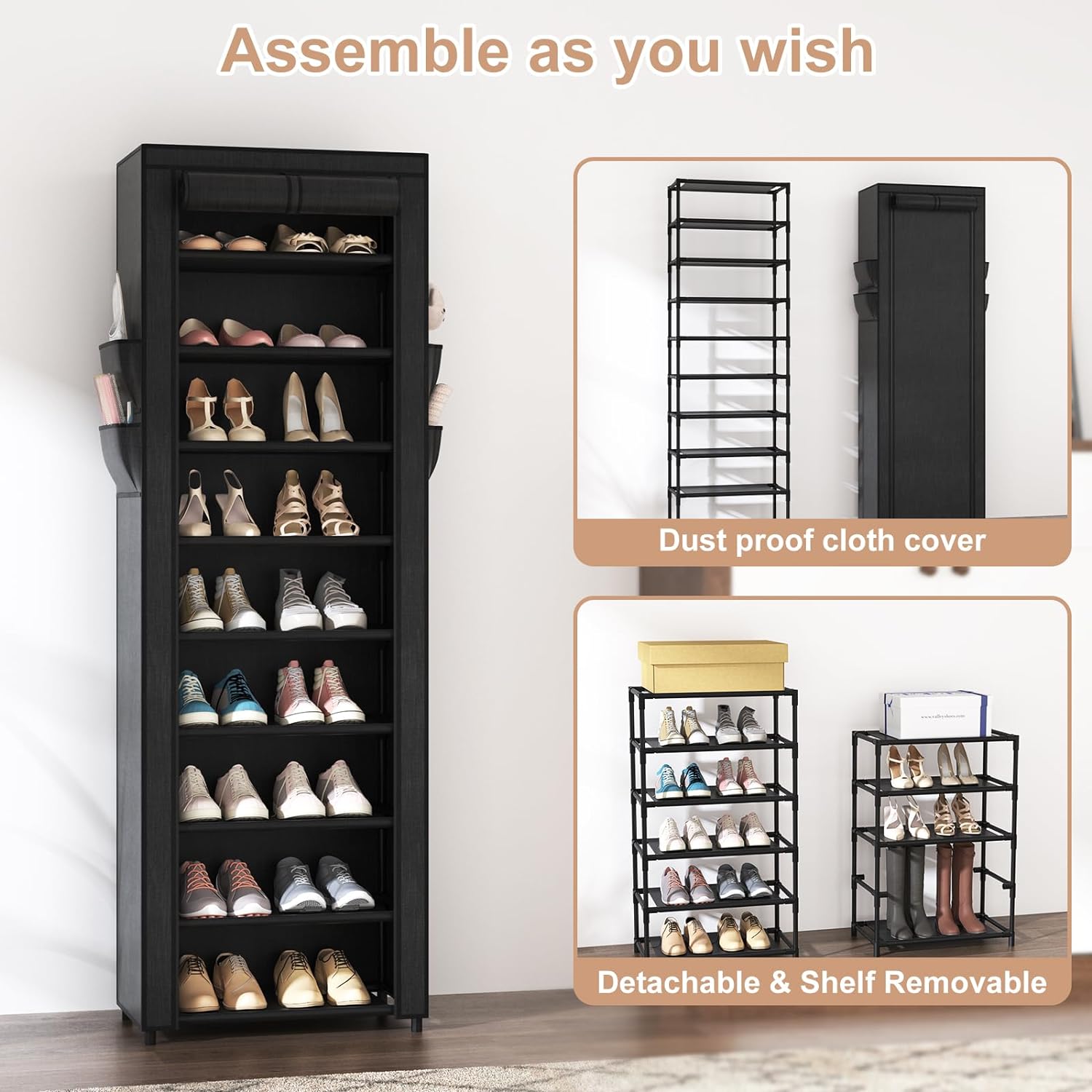 Estante para almacenamiento de zapatos, estante para zapatos de varias  capas, estante para zapatos, estante para zapatos de varias capas, muy  recomendado