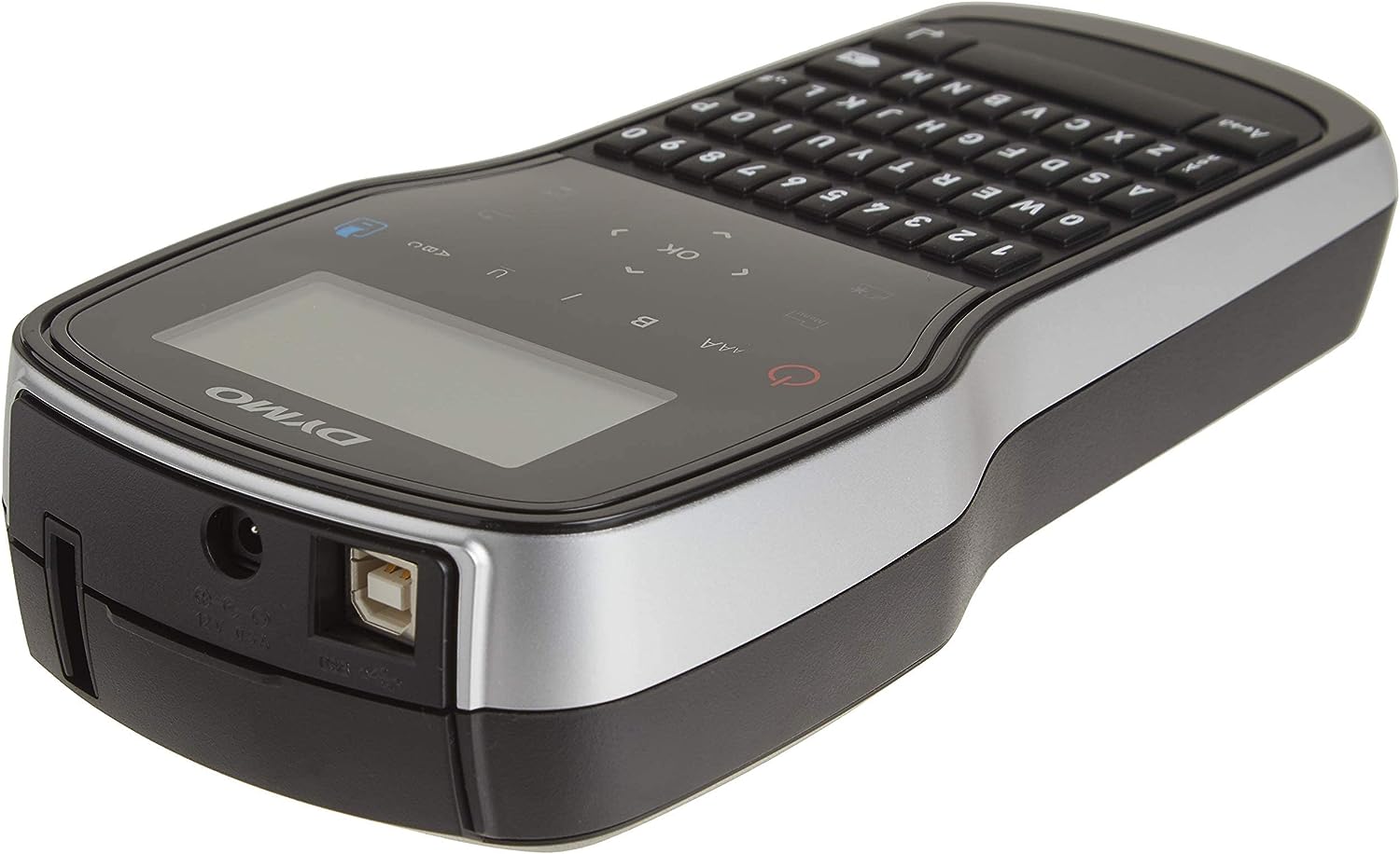 DYMO LabelManager 160 - Paquete con rotuladora portátil, fácil de usar,  teclas de uso rápido de un solo toque, teclado QWERTY, gran pantalla, para