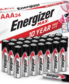 Pilas AAA batería máxima triple A máx alcalina 24 unidades