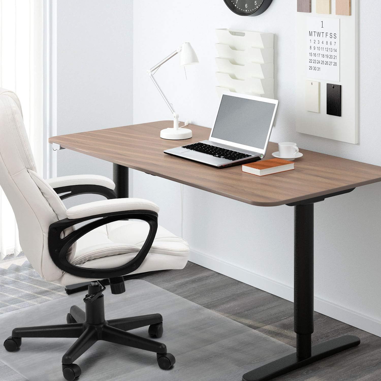 Furmax - Silla giratoria ejecutiva de oficina con respaldo alto,  ergonómica, con estilo de carrera y altura ajustable. Asiento de escritorio  para