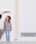 Morxy Tabla de crecimiento de lienzo para niños, decoración de pared unisex - VIRTUAL MUEBLES