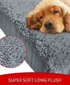 Fundas de cama para perro, repuesto de felpa suave, lavable, forro impermeable