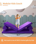 Sofá para niños, sofá de bebé de diseño modular para niñossofá biplaza plegable