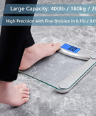 Báscula digital de baño para peso corporal, pesaje profesional desde 2001, LCD