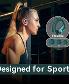 Auriculares inalámbricos Bluetooth 48 horas de reproducción deportiva con