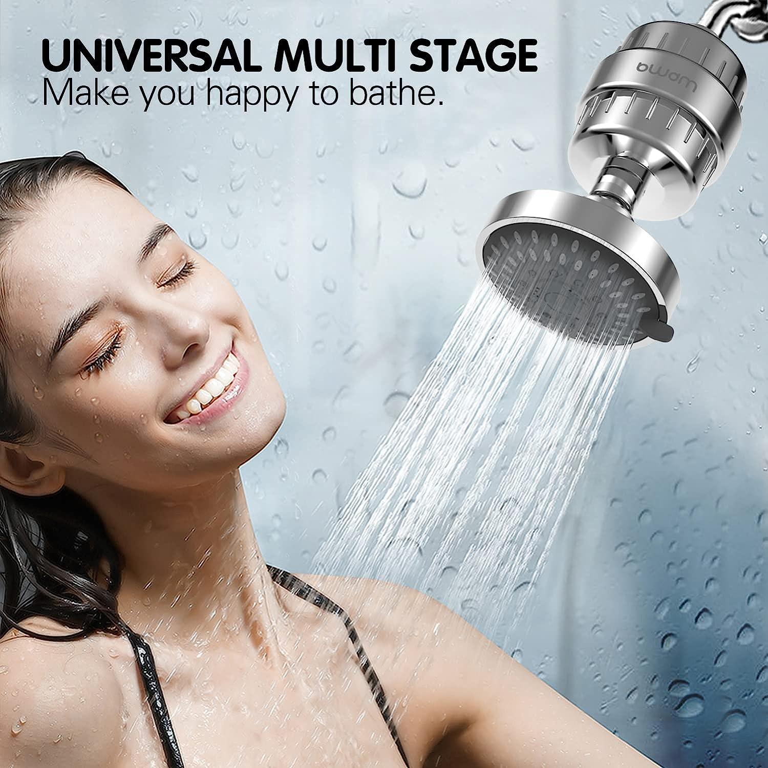 BWDM Filtro de 15 etapas para cabezal de ducha, filtro de agua dura, r -  Default Title - VIRTUAL MUEBLES