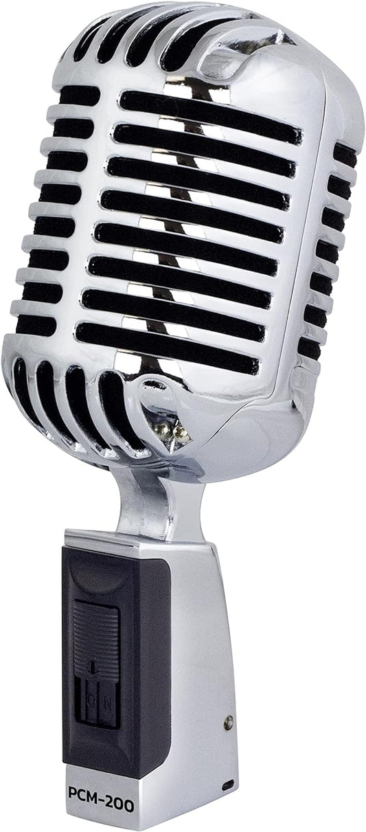PCM-200 Micrófono dinámico de estilo clásico profesional Micrófono vocal de