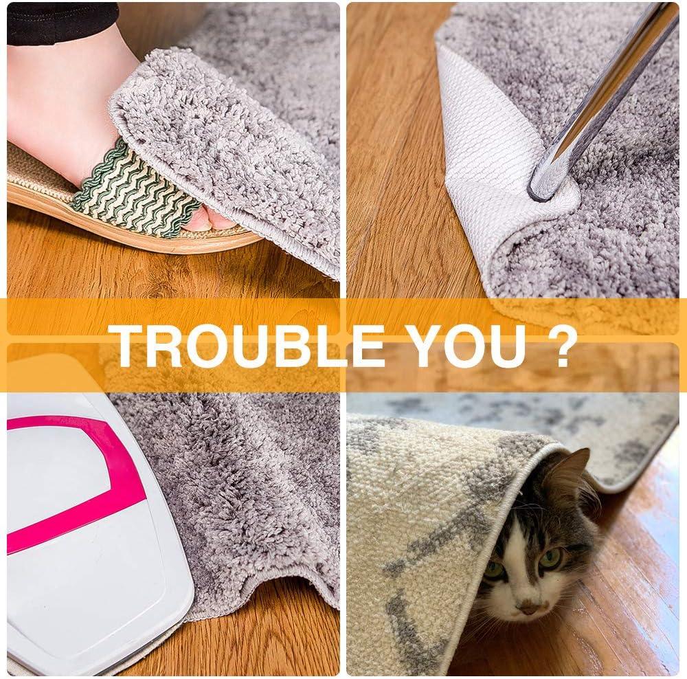 Almohadillas de agarre antideslizantes lavables para alfombras, Vacuum TECH - VIRTUAL MUEBLES