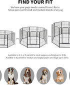 Corral portátil para interiores y exteriores para perros grandes, medianos y