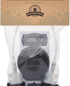 Mason Jar Tapas dispensadoras de jabón espumoso incluye pegatinas impermeables - VIRTUAL MUEBLES