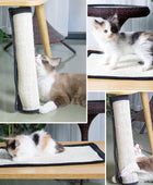Alfombrilla rascador para gatos, protector de sofá de sisal natural para gatos,