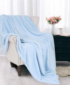 Manta de felpa y franela aterciopelada para cama (tamaño grande), en varios