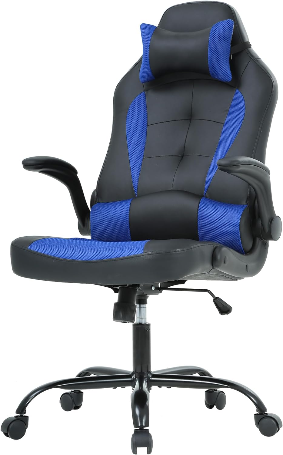 Silla de oficina, silla de escritorio ergonómica con soporte lumbar y -  VIRTUAL MUEBLES