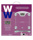 WW Báscula de baño de precisión digital, WW39Y, Cristal, 1 - VIRTUAL MUEBLES