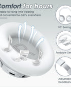 Auriculares Bluetooth híbridos con cancelación activa de ruido mejorados con