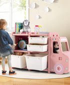 Organizadores y almacenamiento de juguetes, baúl de juguetes para niños con 2