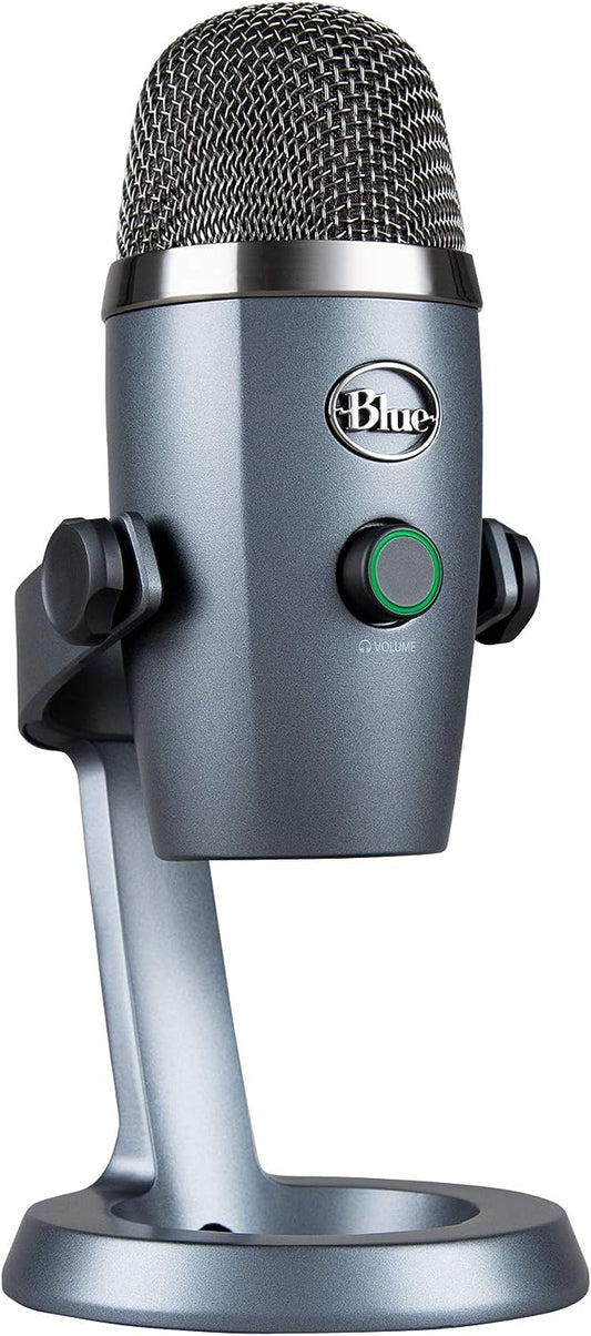 Blue Yeti Nano Micrófono USB de alta calidad para PC, Mac, juegos, grabación,
