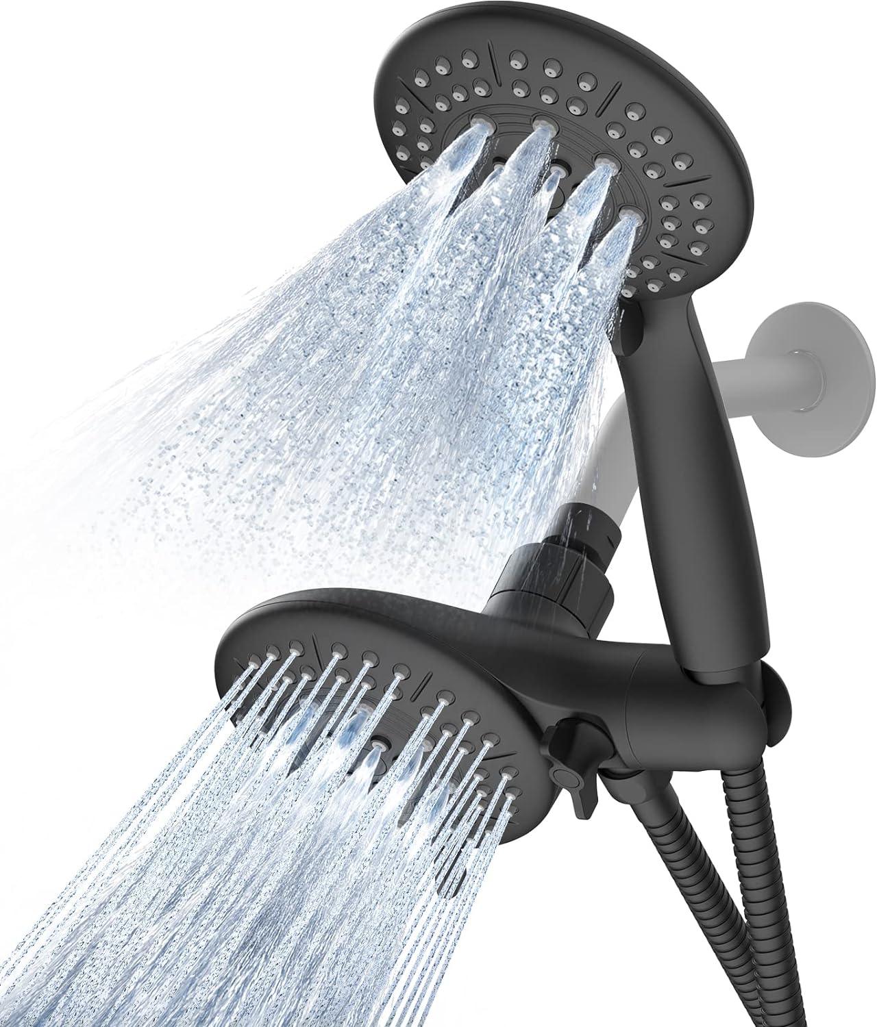 Combo de cabezal de ducha, cabezal de ducha de lluvia de alta presión -  VIRTUAL MUEBLES