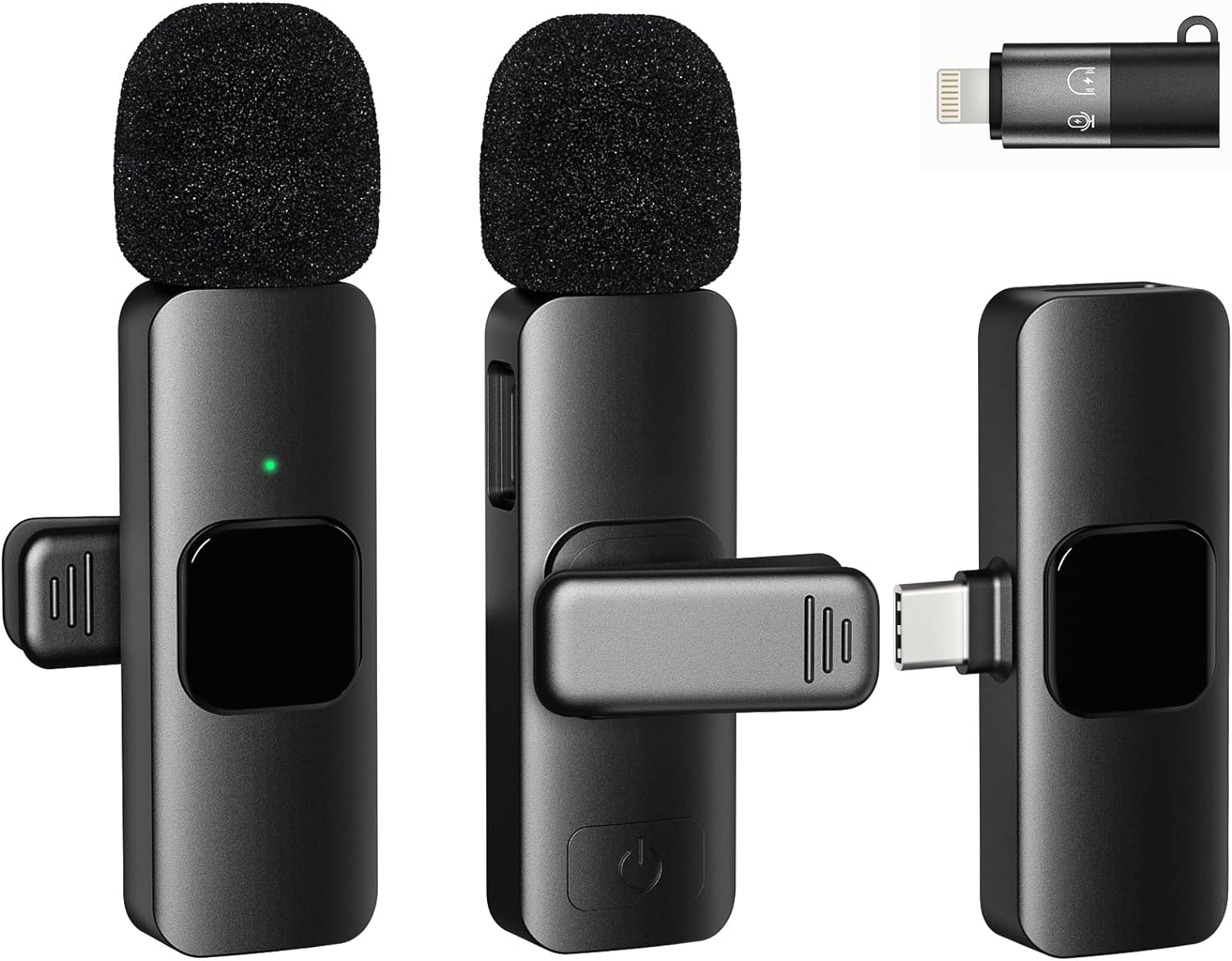 Micrófono Lavalier inalámbrico para Android tipo C, iPhone, iPad, podc -  VIRTUAL MUEBLES