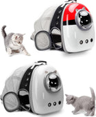 Mochila transportadora de gatos expandible, mochila para gatos, gatitos y