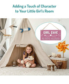 Letrero de cueva de niña, decoración de habitación de niñas para dormitorio, - VIRTUAL MUEBLES