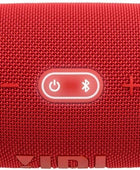 CHARGE 5 Altavoz Bluetooth portátil con IP67 impermeable y carga USB, color rojo