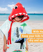 Toalla para niños, toalla cambiadora de playa, piscina, baño, surf, toalla - VIRTUAL MUEBLES