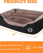 cama para mascotas para perros medianos grandes y extragrandes lavable a