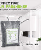 Bolsas purificadoras de aire de carbón de bambú (4 x 7.05oz), eliminan olores y - VIRTUAL MUEBLES