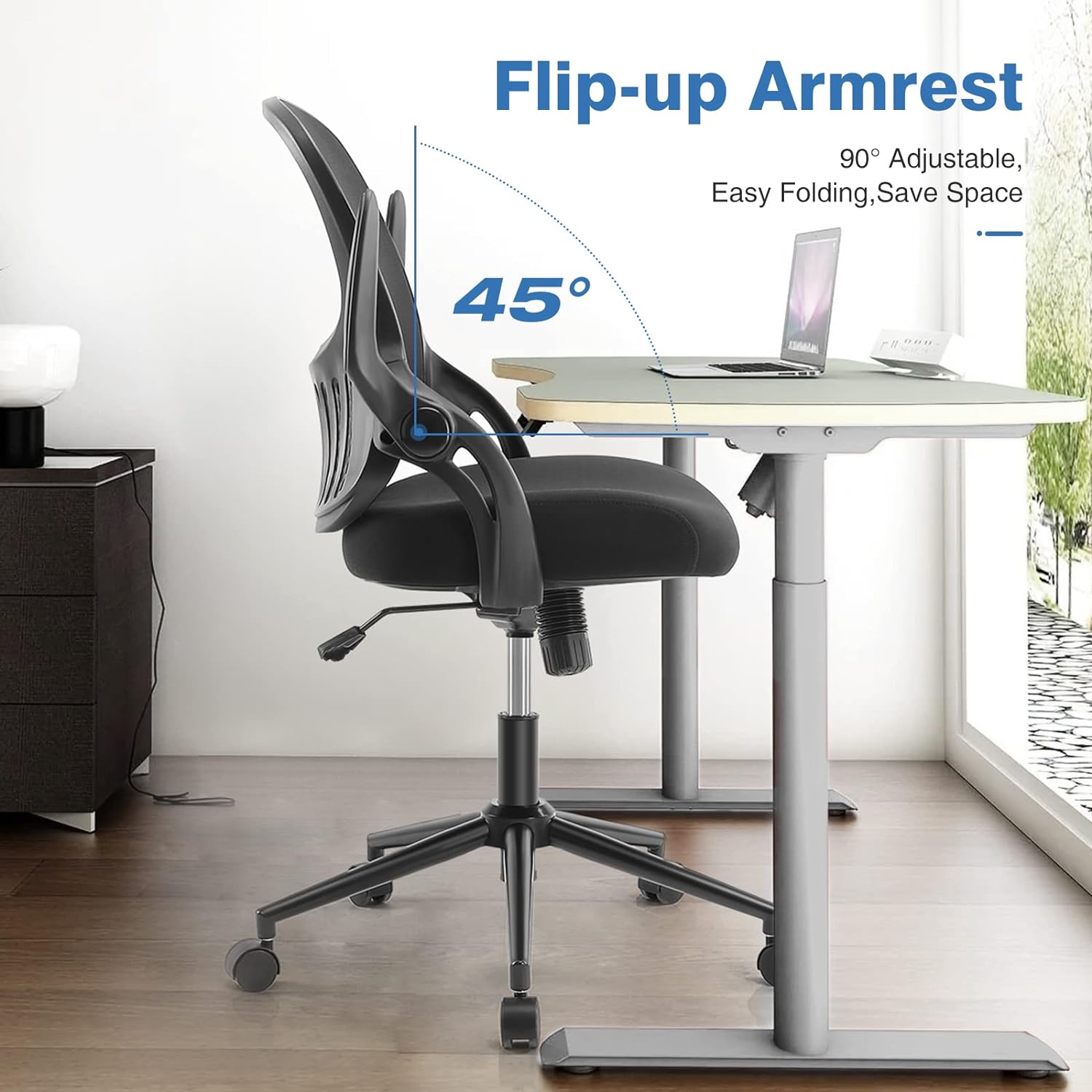 Silla de escritorio de oficina en casa silla ergonómica de oficina con soporte