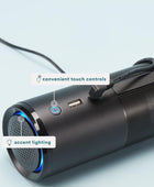 Purificador de aire portátil 4 en 1 UV-C Filtro HEPA de 360 grados, - VIRTUAL MUEBLES