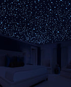 808 piezas de estrellas que brillan en la oscuridad para techo, calcomanías de