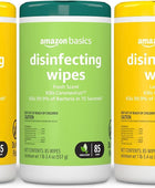 Tienda Basics Toallitas desinfectantes, aroma a limón y fresco, desinfecta, - VIRTUAL MUEBLES
