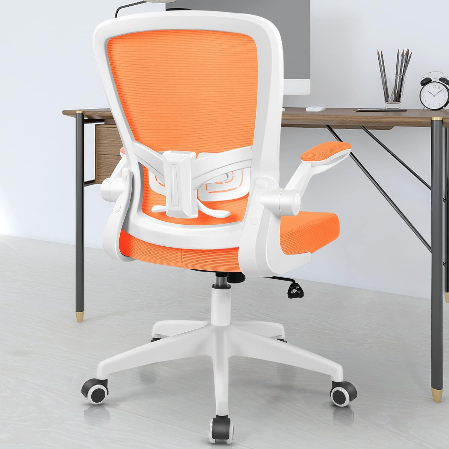 Silla de oficina silla de escritorio silla de computadora silla ergonómica  de oficina silla de escritorio de malla con reposabrazos de soporte – Yaxa  Costa Rica