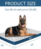 Tapete de cama para perros pequeños, medianos, grandes y extra grandes,