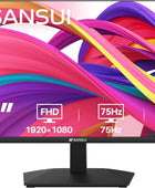 Monitor de computadora FHD de 22 pulgadas 1080p 75Hz con HDMI VGA bisel ultra