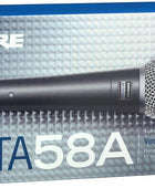 Micrófono vocal BETA 58A Micrófono dinámico supercardioide de un solo elemento