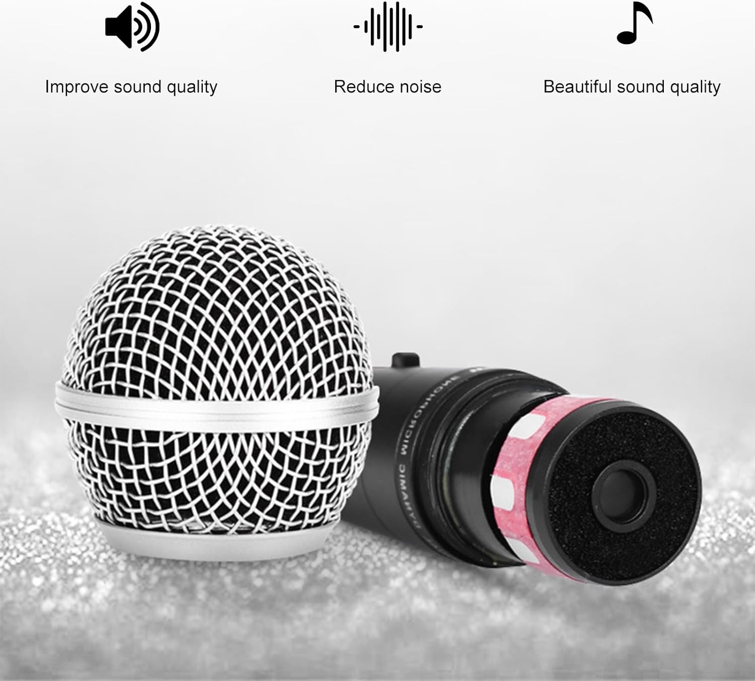 Micrófono con cable, micrófono de karaoke, micrófono de mano para cantar,