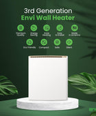 Calentador de pared de panel eléctrico enchufable para el hogar eficiencia - VIRTUAL MUEBLES