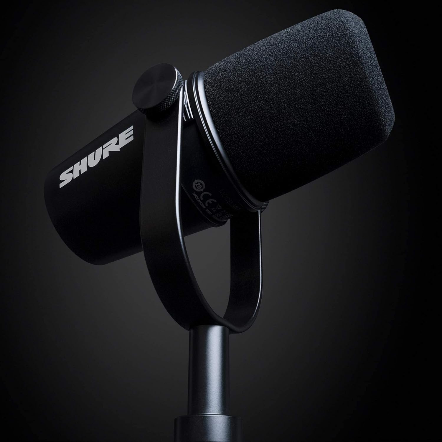 Shure MV7 Micrófono dinámico USB/XLR para podcasts, grabación,  retransmisiones y partidas en Directo, Salida de Auriculares, tecnología de  Aislamiento de Voz, con Certificado TeamSpeak, Negro : :  Instrumentos musicales
