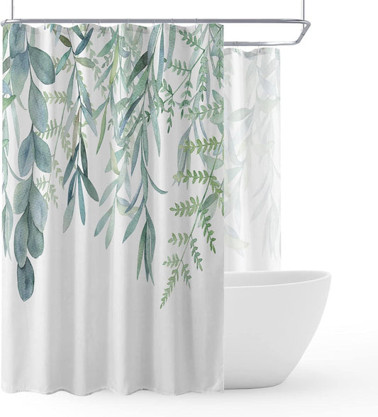 Gibelle Cortina de ducha extra ancha para bañera de garra, 108 x 72 pulgadas, - VIRTUAL MUEBLES