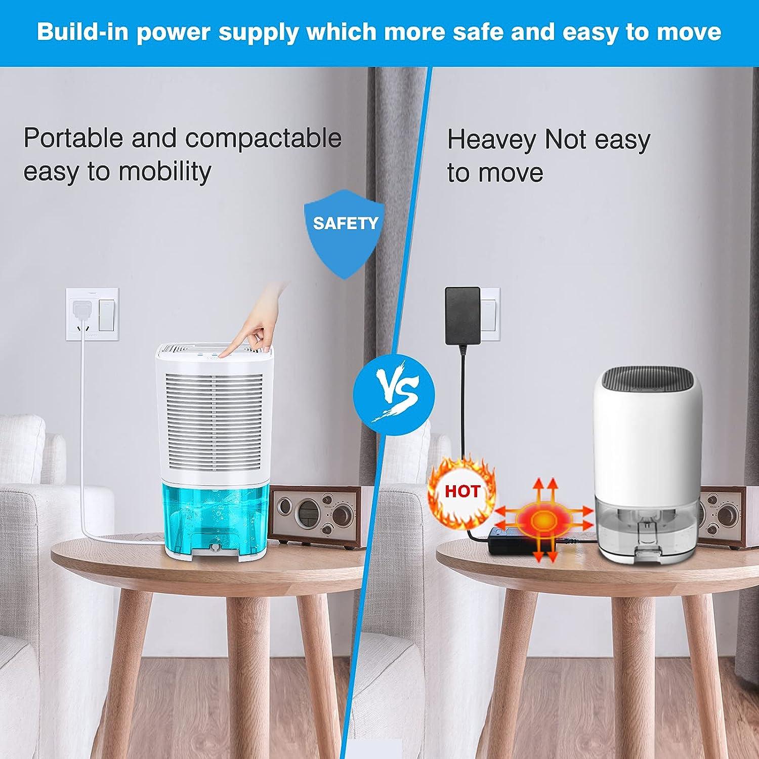 Deshumidificador eléctrico para el hogar, armario de aire silencioso, deshumidificador  pequeño inteligente, Mini absorbente de humedad portátil para el hogar,  nuevo producto - AliExpress