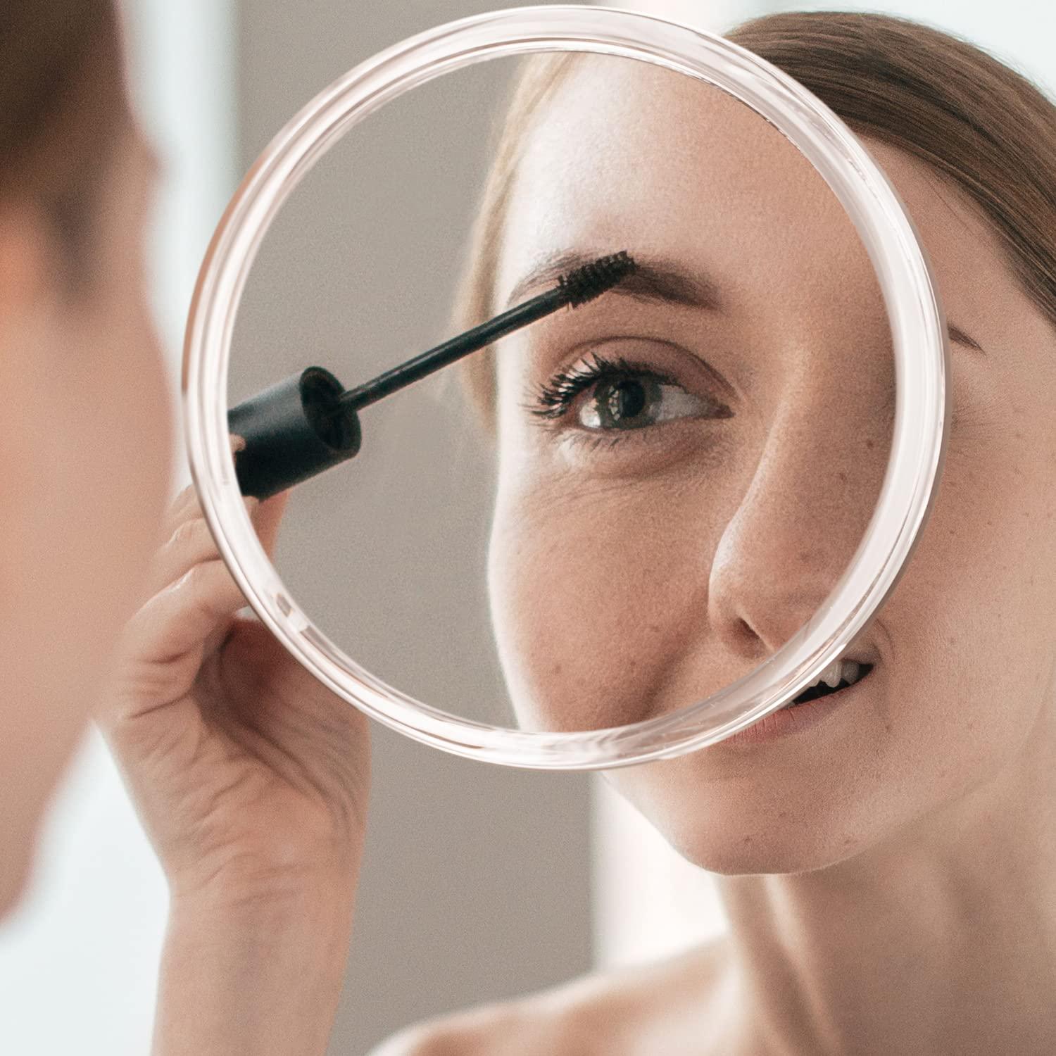 Espejo Aumento 20x 3 Ventosas Uso Aplicación Maquillaje - Temu