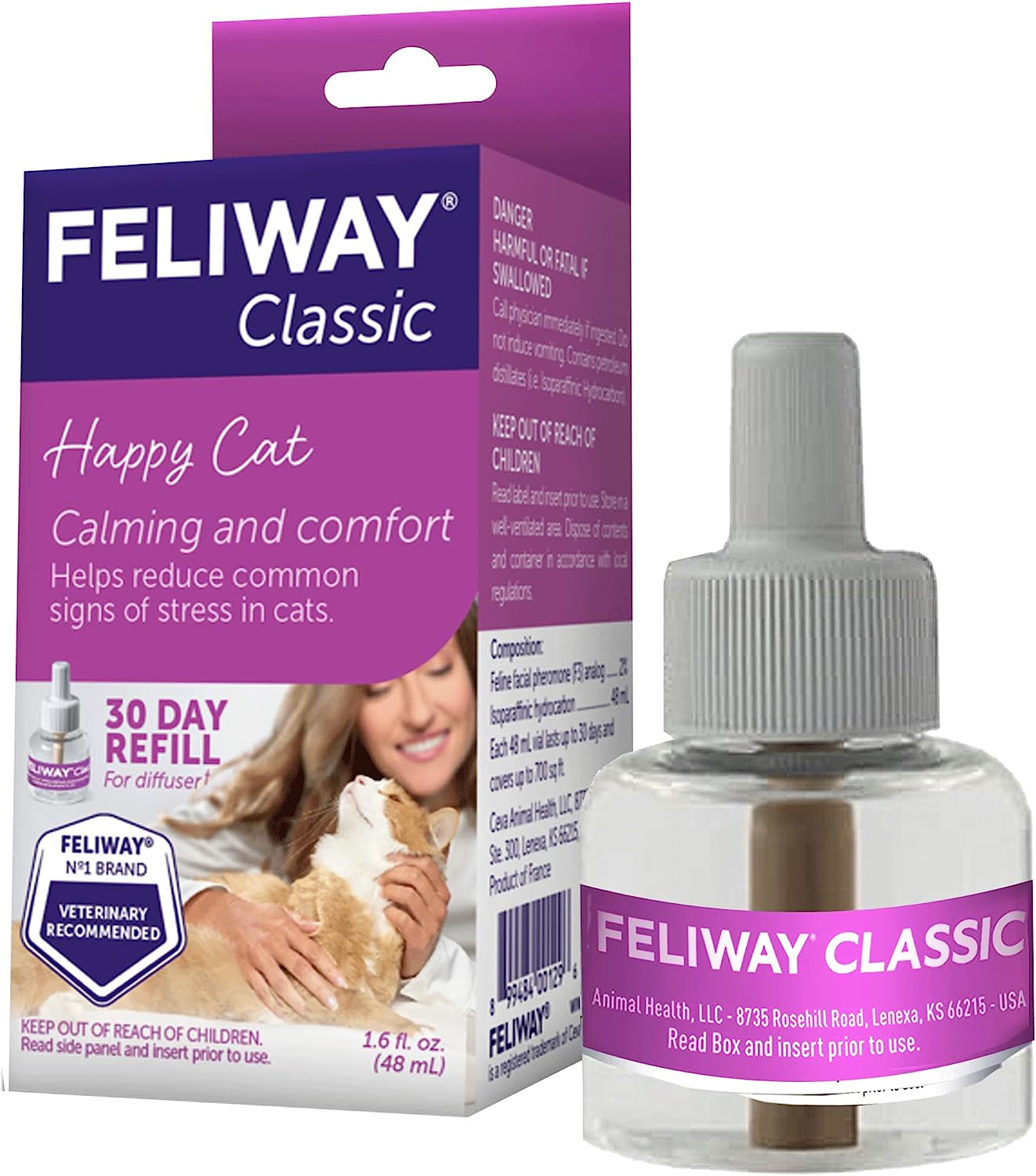 Difusor Feliway Classic para gatos (feromonas)