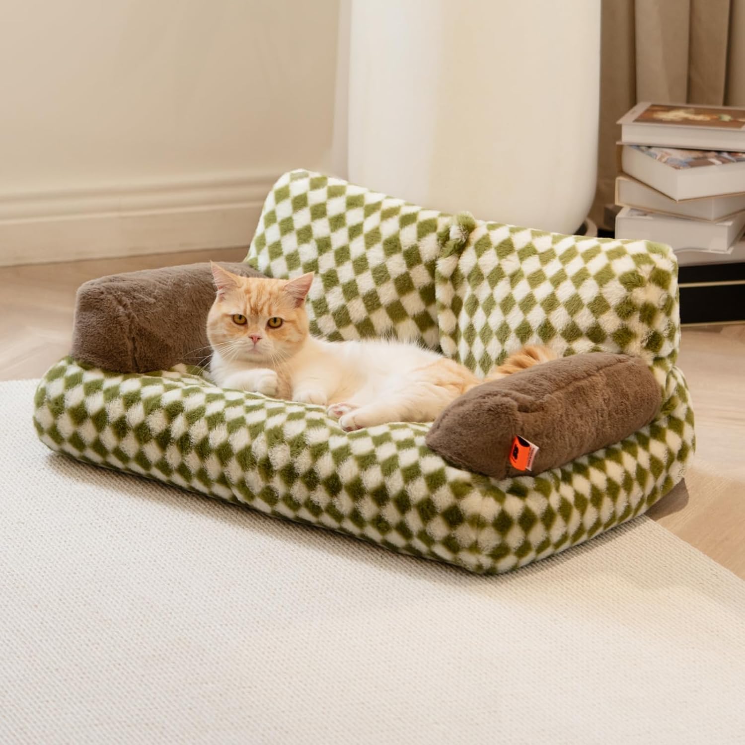 Sofá cama para mascotas, camas lavables para perros y gatos medianos y pequeños