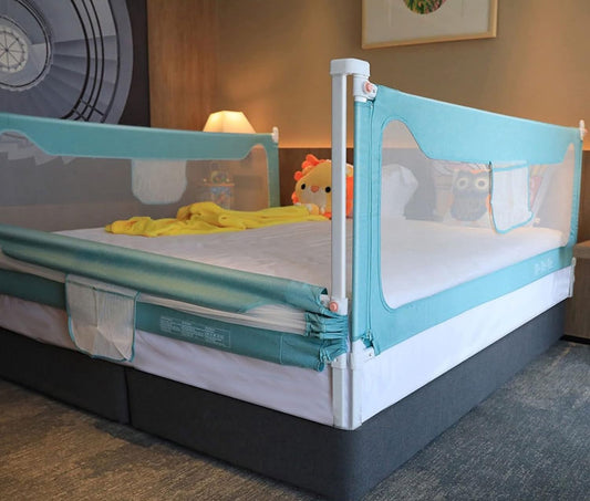 BabyGuard Rieles de cama para niños pequeños, extra largos y altos,